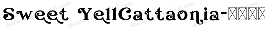 Sweet YellCattaonia字体转换